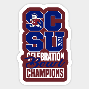 SCSU CHAMPIONS 2021 Sticker